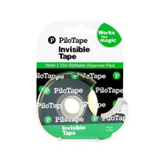 PiloTape Invisible Tape - 18mmx33m: On Dispenser (Pack of 12)