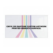 Visionchart LX6 EDGE DuraWrite Printed Whiteboard 600 x 450mm Slim Edge (Special Order)