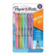 Paper Mate IJoy Gel Retr Pastl - Pack of 6 (Box of 6)