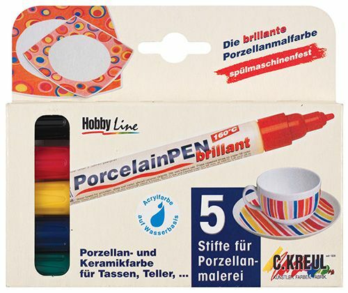 Porcelain Markers - Assorted Colours