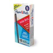 Paper Mate WriteBros 1.0mm Ballpoint - Blue (Pack of 12)