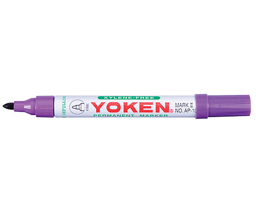 Yoken Markers - Bullet Assorted: Pack of 12