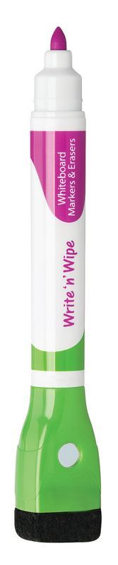 Write 'n' Wipe Whiteboard Markers (Pack of 3, 6 colours)
