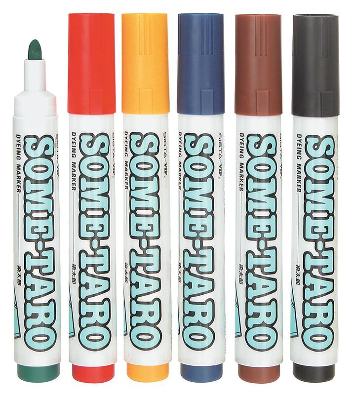 Fabric Markers VIP - Plain (Pack of 6)
