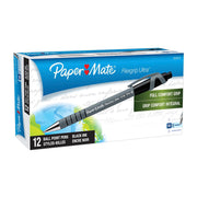Paper Mate FlxGrp Retractable Ballpoint 1.0mm - Black (Box of 12)
