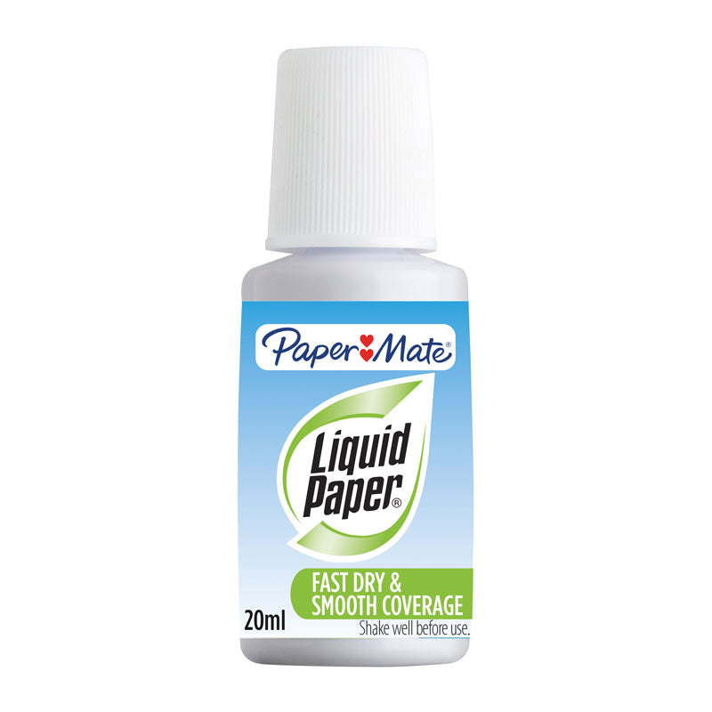 Paper Mate LP Correct Fluid 20ml (Box of 12)