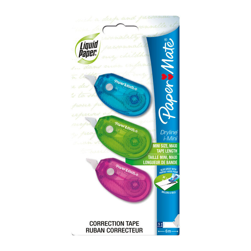 Paper Mate LP DL i-Mini CorTpe - Pack of 3 (Box of 6)