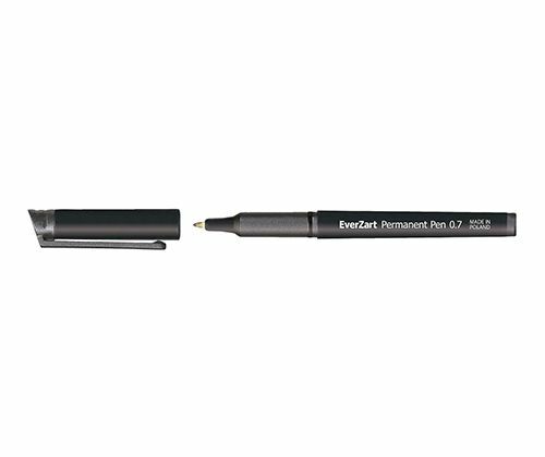 EverZart - Permanent Pen: Black (Pack of 20)