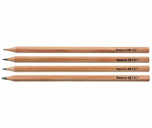 Basics - Blacklead Pencils: Assorted Grades (Pack of 72)