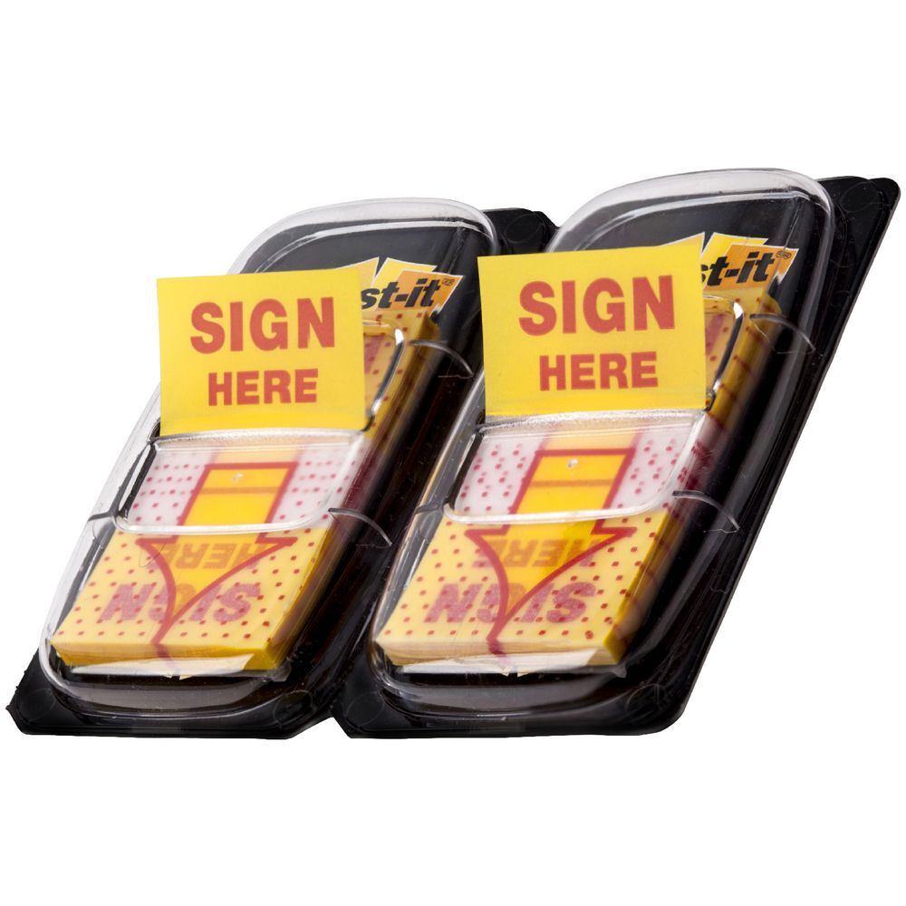 Post-It Flags - Sign Here (Pack of 2)
