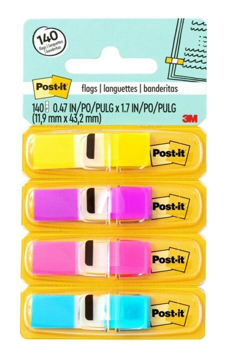 Post-It Flags 683 - (4AB) Bright Colours (Single)
