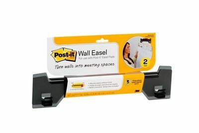 Post-it Super Sticky Wall Easel: 38.1 x 8.25 cm (2 Pack)