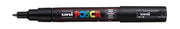POSCA Paint Marker PC-1M Extra Fine Bullet Tip 0.7mm-1.0mm - Black