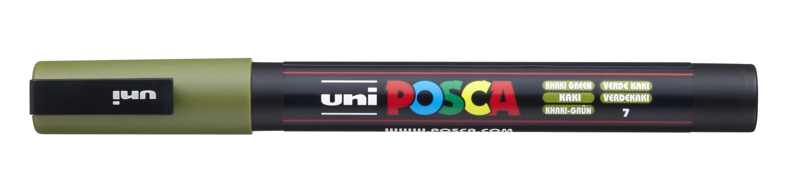 POSCA Paint Marker PC-3M Fine Bullet Tip 0.9-1.3mm - Khaki Green