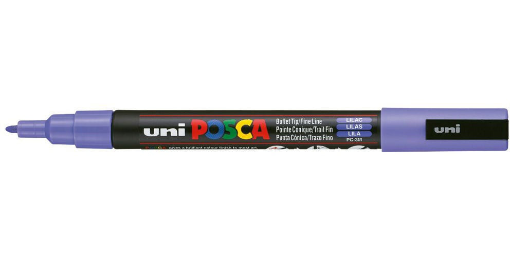 POSCA Paint Marker PC-3M Fine Bullet Tip 0.9-1.3mm - Violet