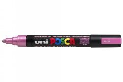 POSCA Paint Marker PC-5M Medium Bullet Tip 1.8-2.5mm - Metallic Pink