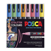Posca PC-3M Paint Glitter - Pack of 8