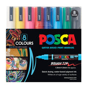 Posca PC5BR Paint Mrkr Assorted - Pack of 8