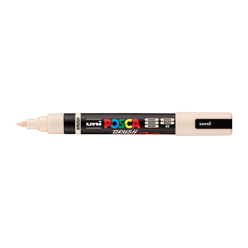 Posca Medium Brush Tip Beige