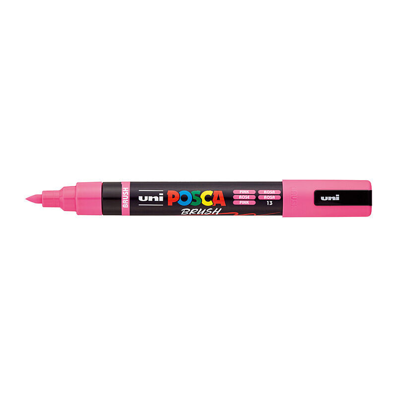 Posca Medium Brush Tip Pink