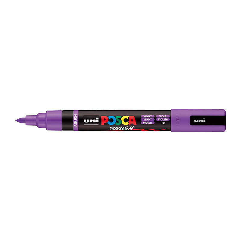Posca Medium Brush Tip Violet