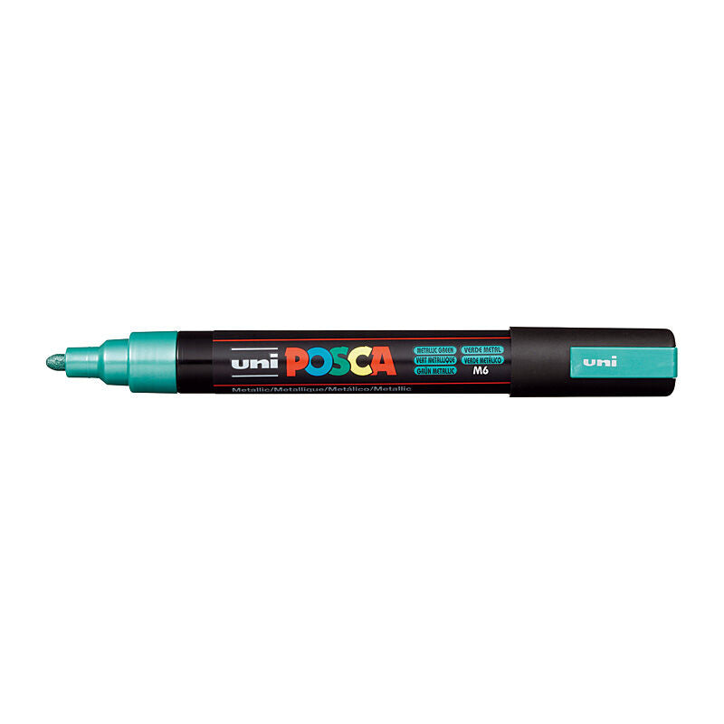 Posca PC-5M Med Blt Metl Green