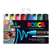 Posca PC-7M Bold Bullet - Assorted (Pack of 8)