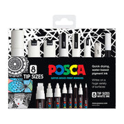 Posca One Ea Tip Size - White (Pack of 8)