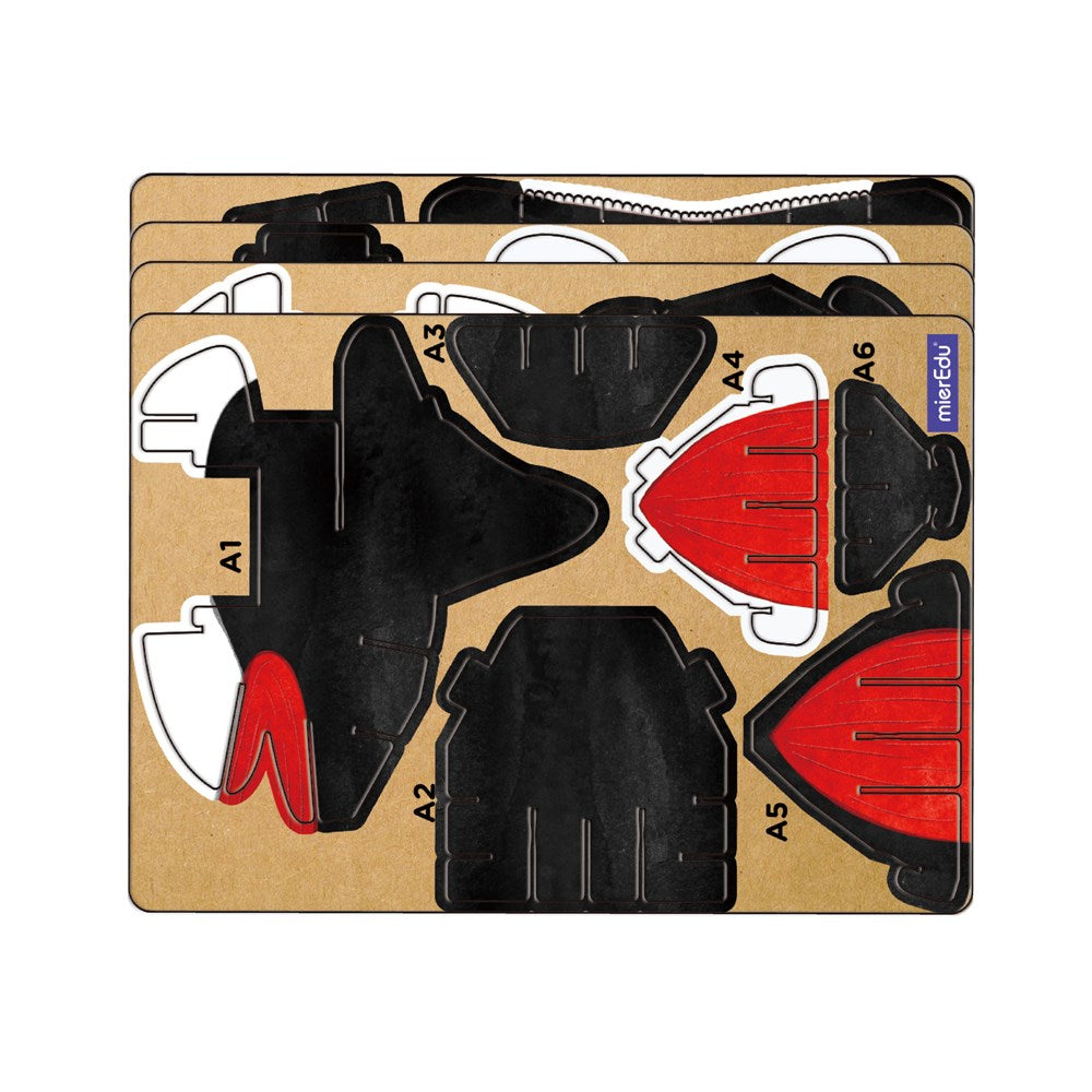 mierEdu Build n Sound 3D Puzzle - Orca - view 2