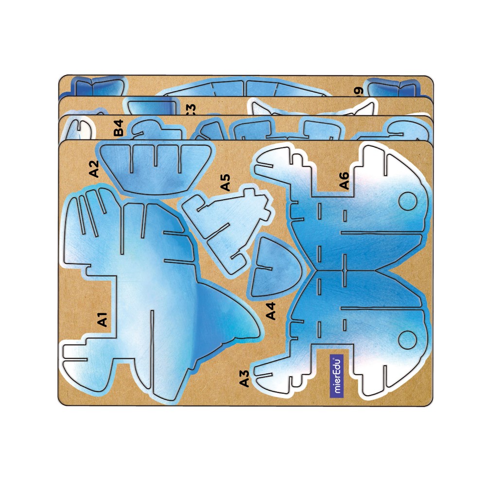 mierEdu Build n Sound 3D Puzzle - Dolphin - view 2