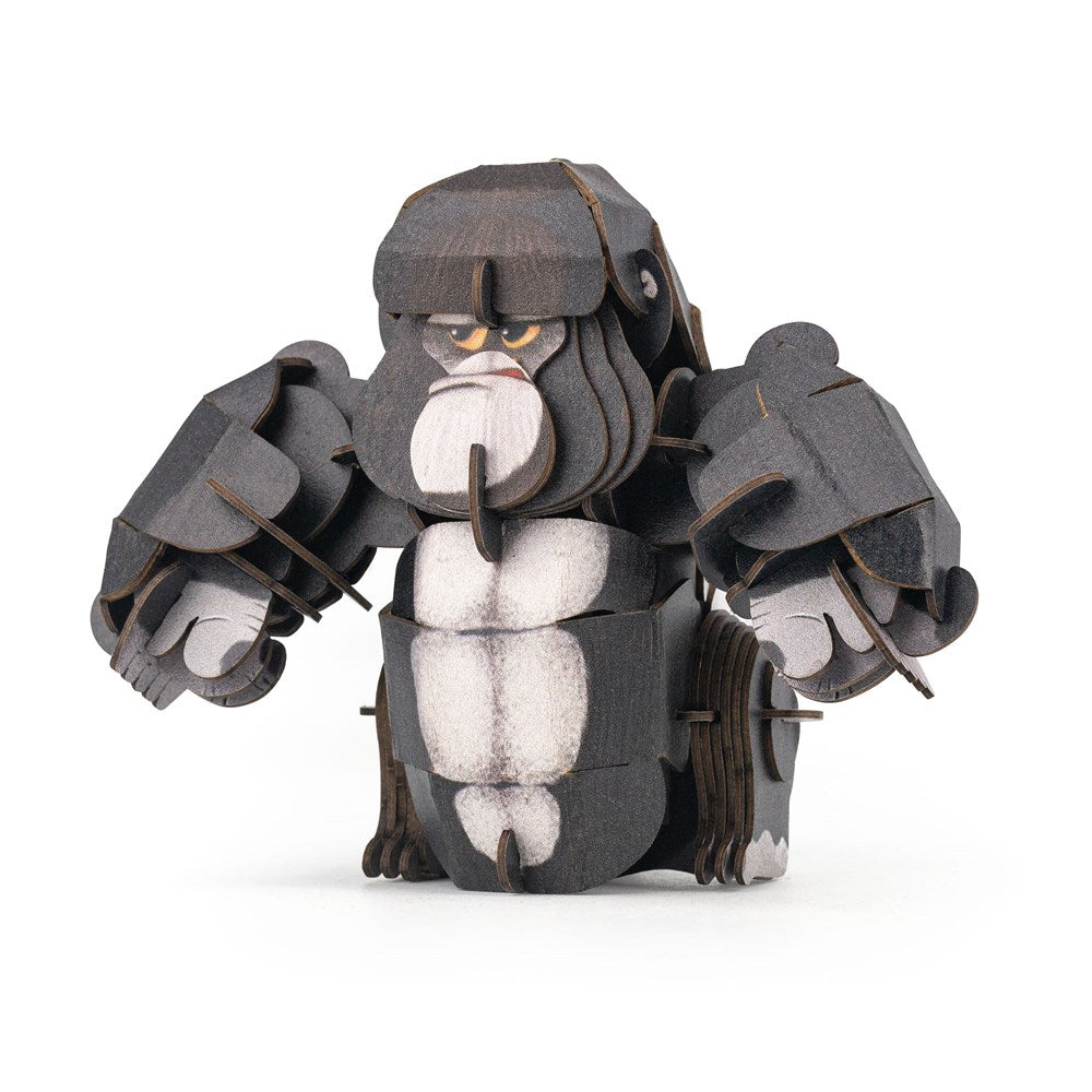 mierEdu Build n Sound 3D Puzzle - Silverback Gorilla - view 3