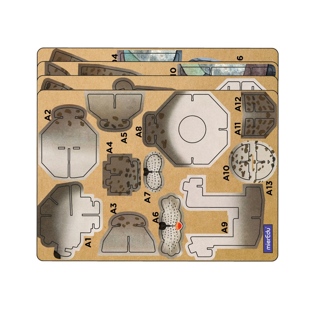 mierEdu Build n Sound 3D Puzzle - Seal - view 2