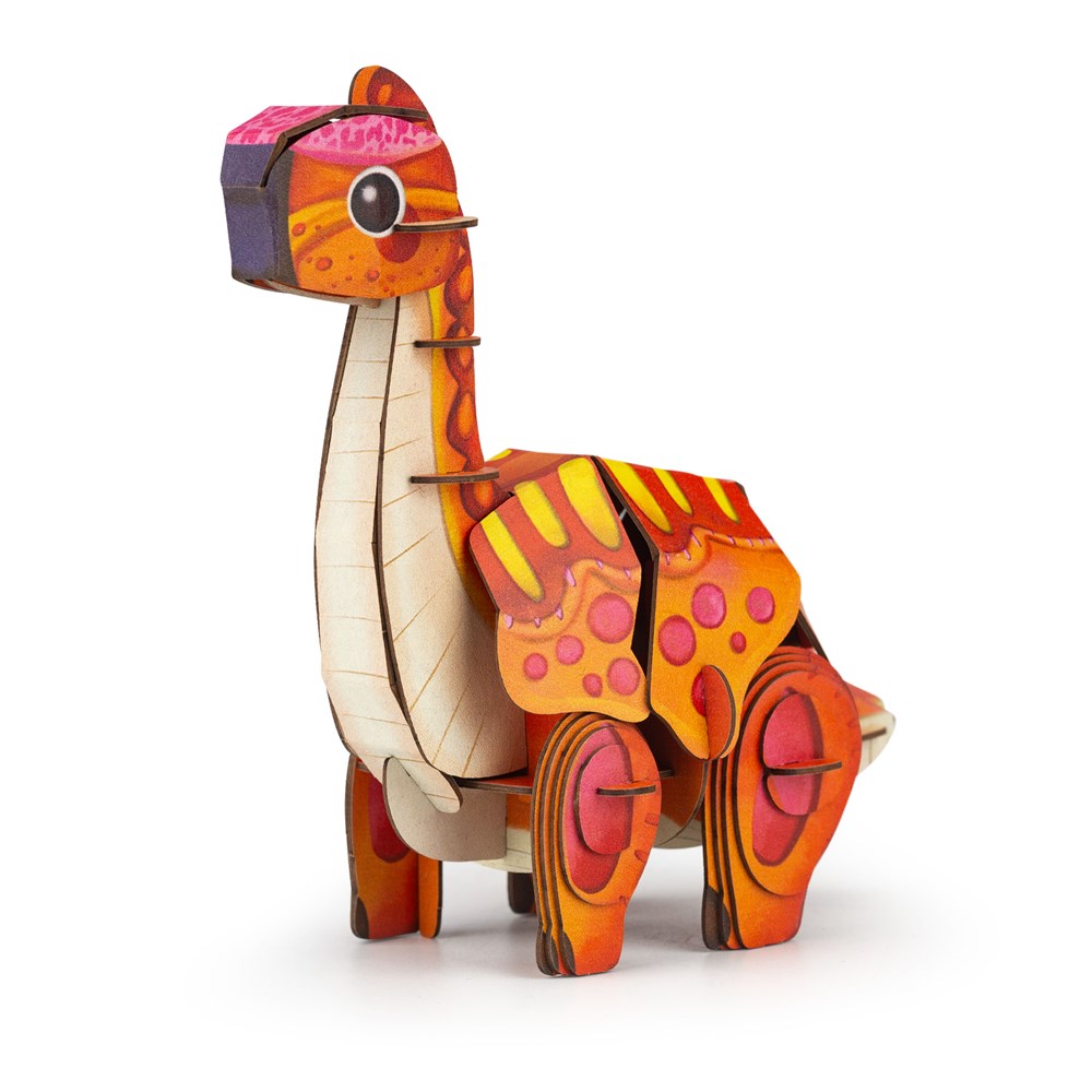 mierEdu Build n Sound 3D Puzzle - Brachiosaurus - view 3
