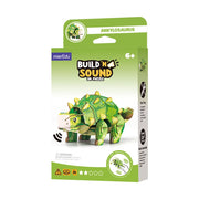 mierEdu Build n Sound 3D Puzzle - Ankylosaurus