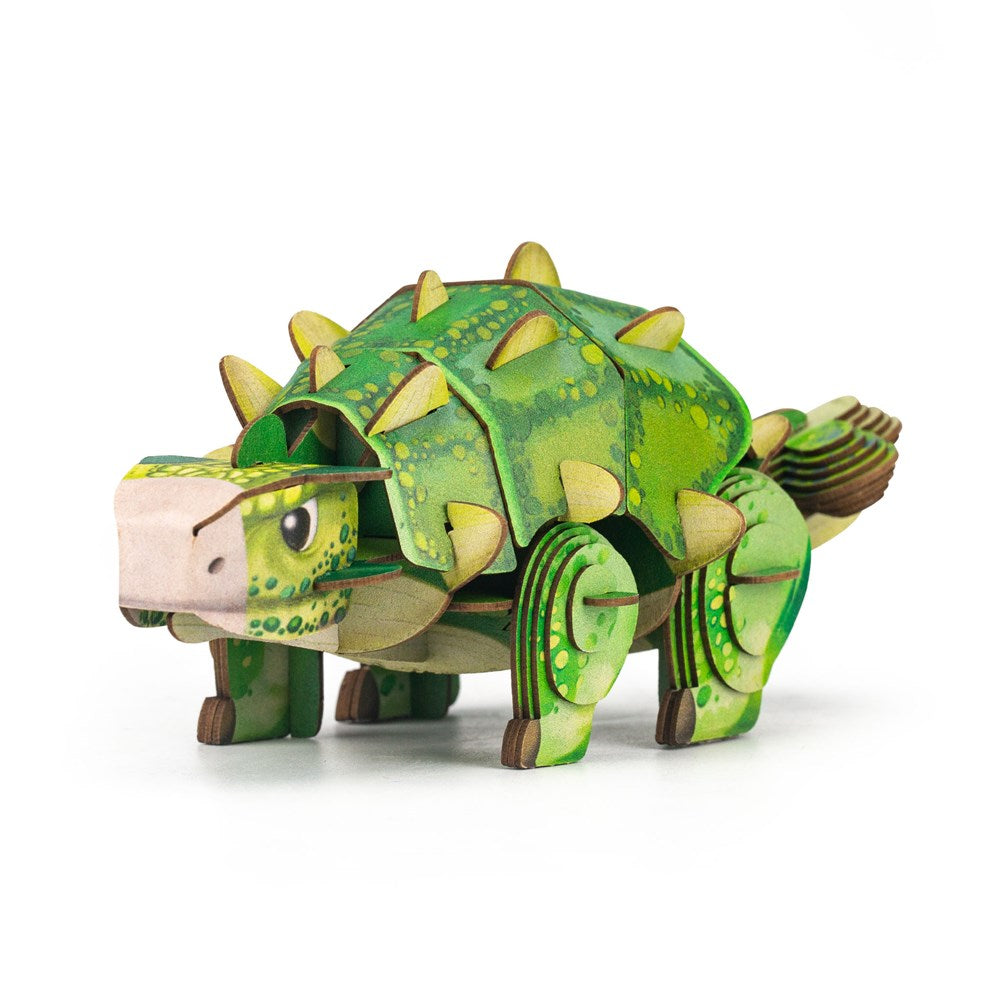mierEdu Build n Sound 3D Puzzle - Ankylosaurus - view 3