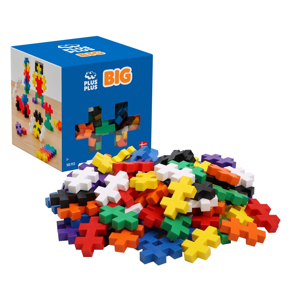 Plus-Plus BIG Basic Mix - 100 pcs - view 2