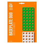 Plus-Plus BIG Baseplate - White & Green