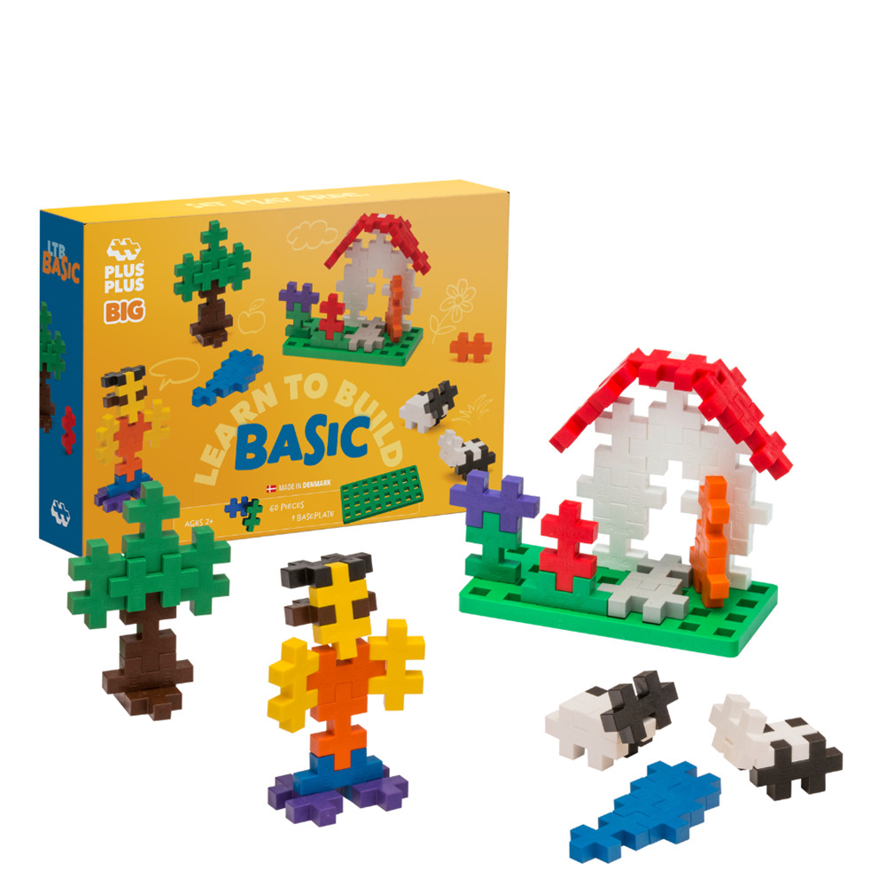Plus-Plus BIG - Learn to Build - 60 pcs - view 2