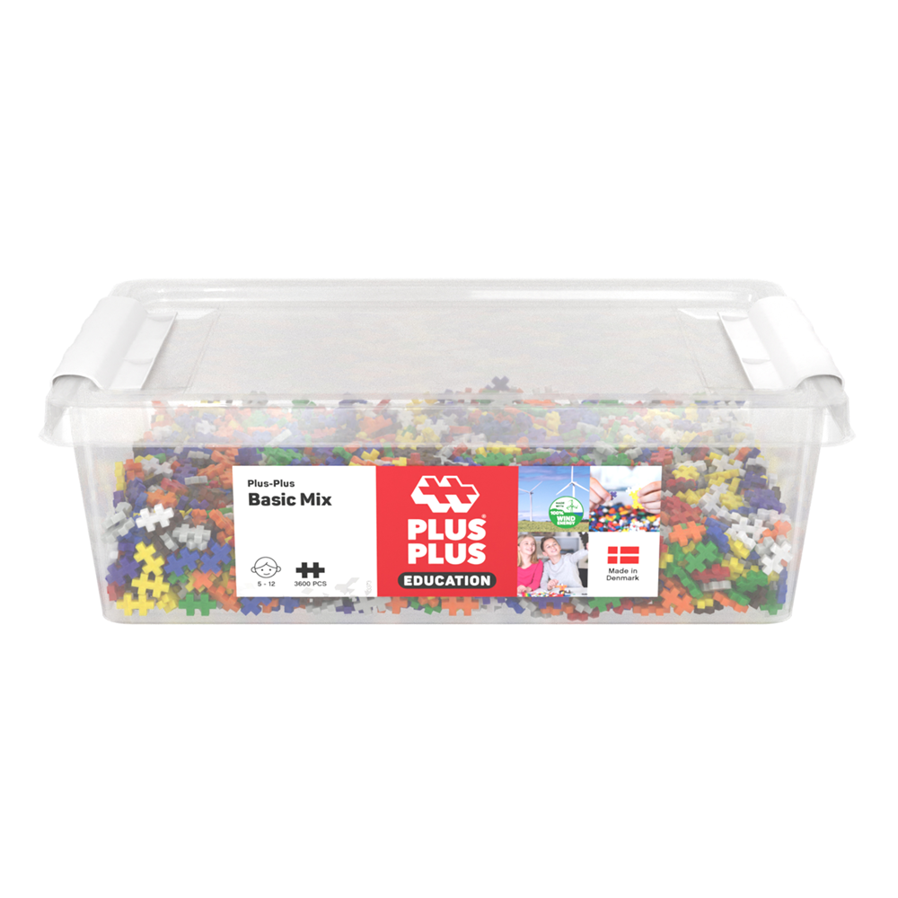 Plus-Plus Mix - 3600 pcs - Education - Basic Mix - view 2