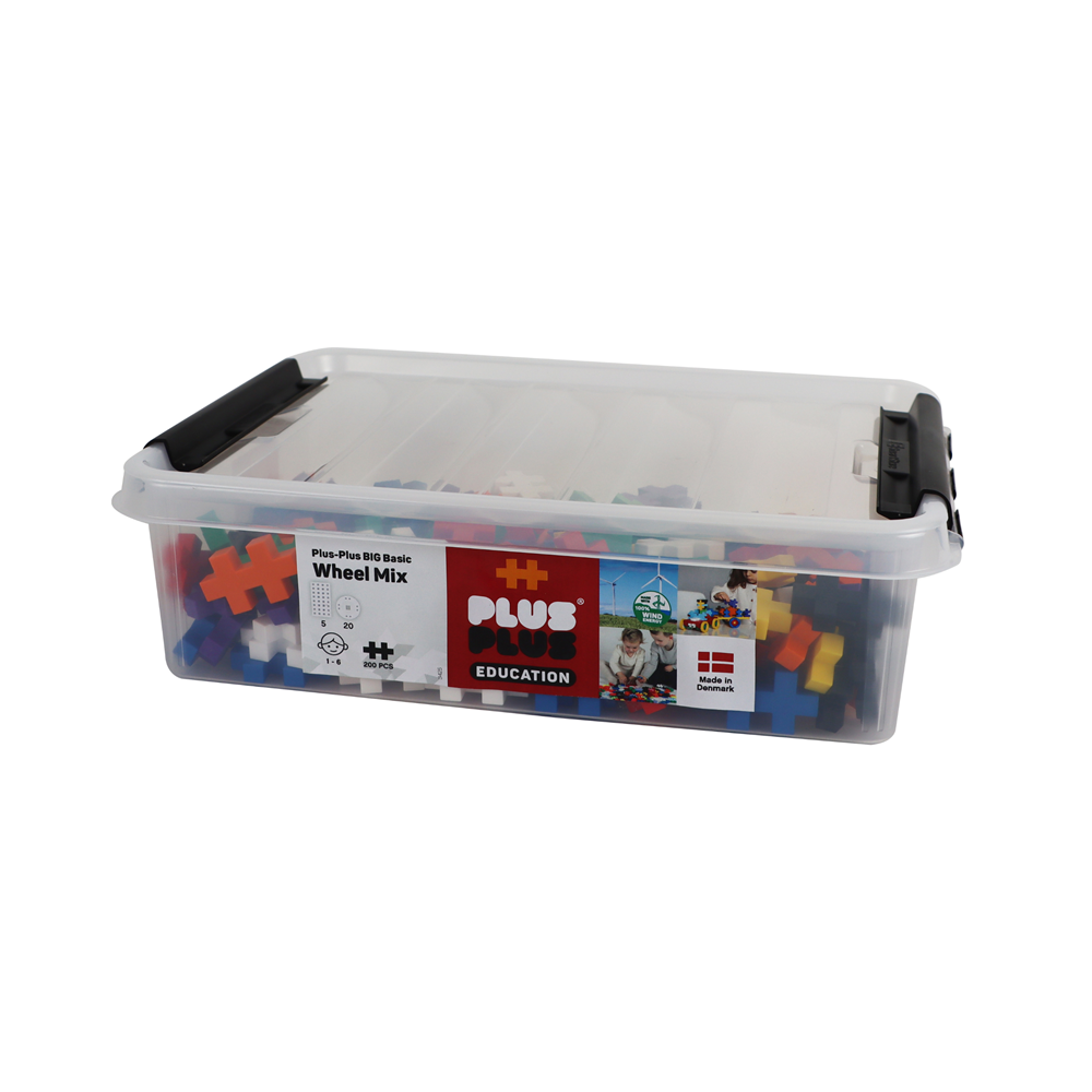 Plus-Plus BIG Basic Wheel Mix - 200pcs - Education - view 2