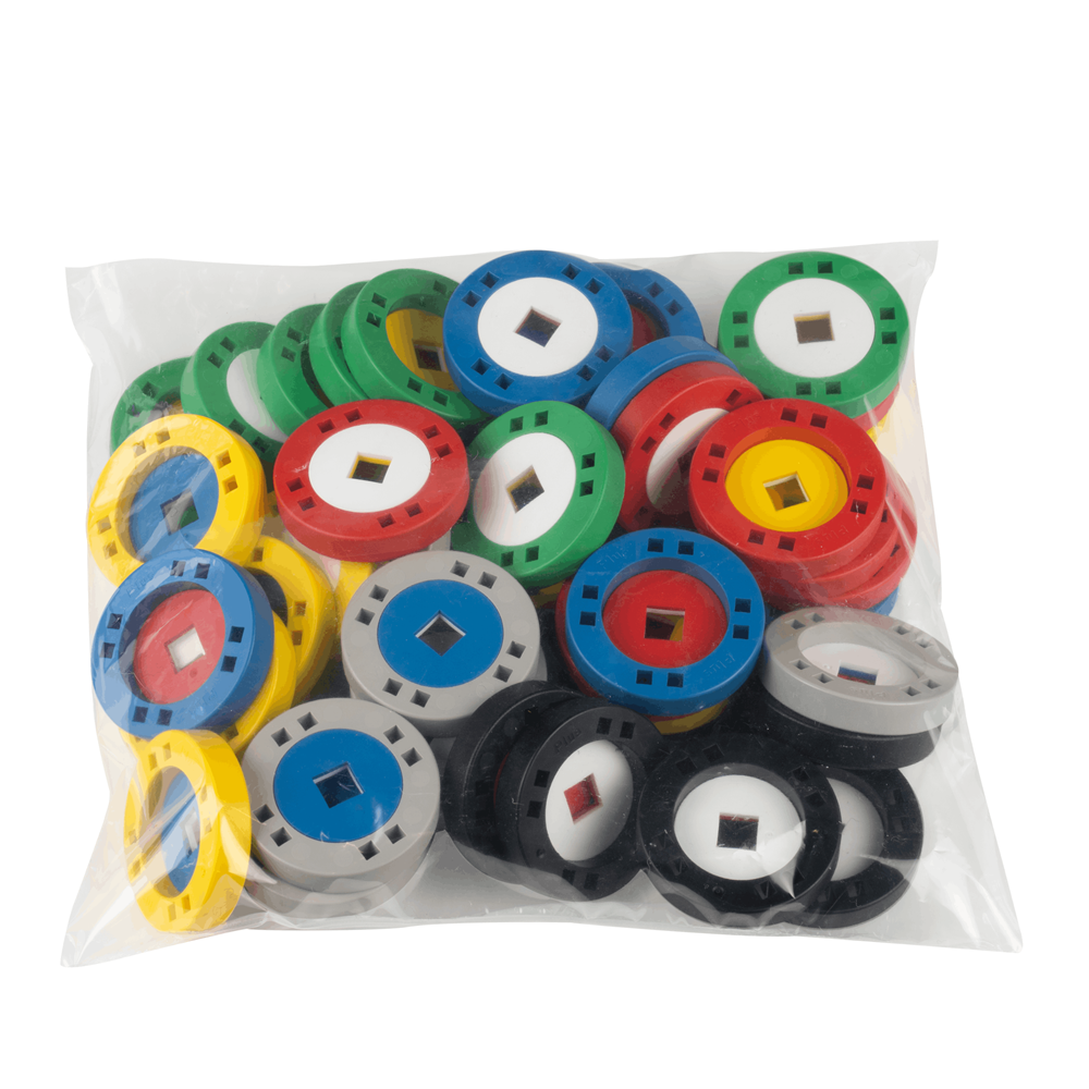Plus-Plus BIG - Large Wheel Mix 48pcs - view 3