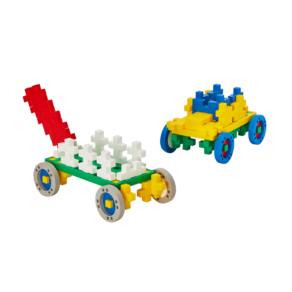 Plus-Plus BIG - Large Wheel Mix 48pcs - view 2