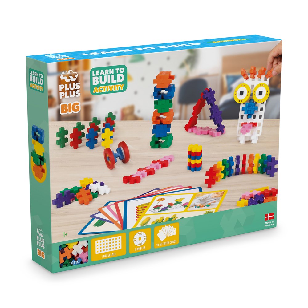 Plus-Plus BIG - Learn To Build Activity Set