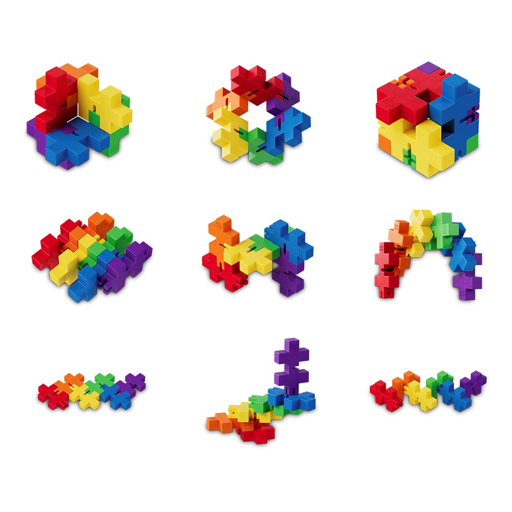 Plus-Plus Hexel Fidget Toy - Spectrum - view 3