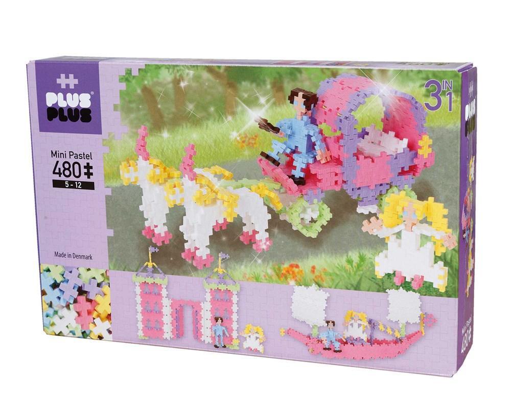 Plus-Plus - Pastel: Princess 3in1 (480 pcs)