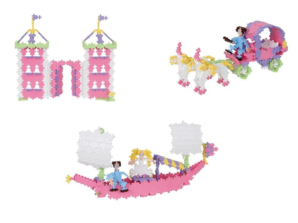 Plus-Plus - Pastel: Princess 3in1 (480 pcs)