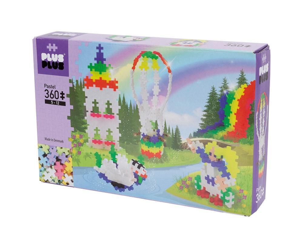 Plus-Plus-  Pastel: Rainbow Hot Air Balloon (360 pcs)