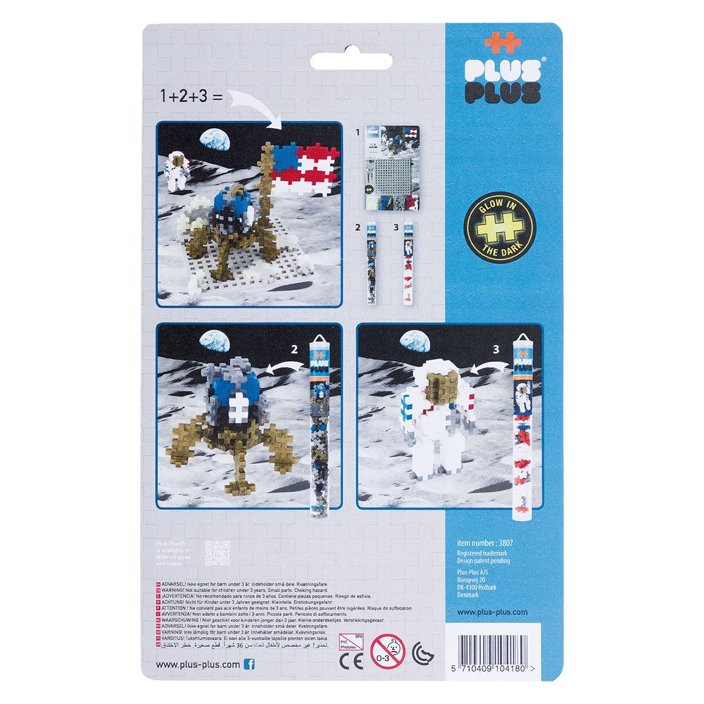Plus-Plus Lunar Baseplate - 70pcs - view 2