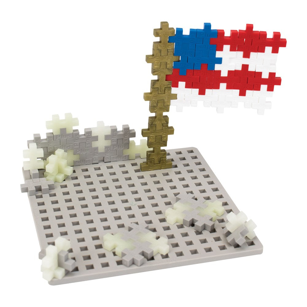 Plus-Plus Lunar Baseplate - 70pcs - view 3