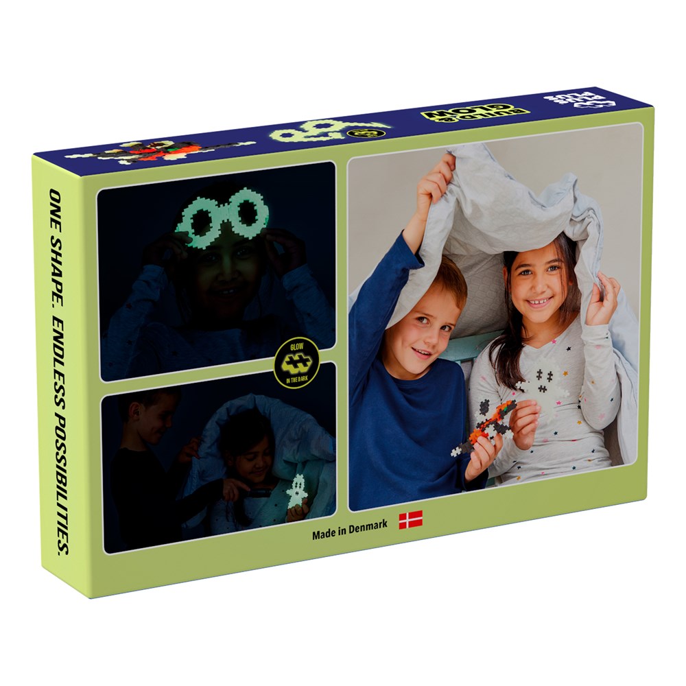 Plus-Plus Build and Glow - Glow in the Dark - 360 pcs - view 2